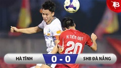 Kết quả Hà Tĩnh 0–0 Đà Nẵng: Đội khách sông Hàn tiếc nuối khi chỉ giành 1 điểm!